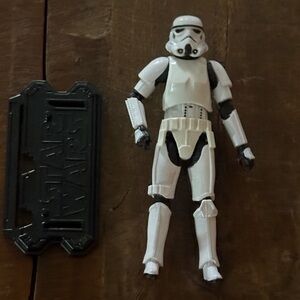 Star Wars White and Black Stormtrooper Action Figure